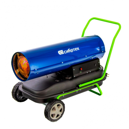 Дизельная тепловая пушка СТД-50, 50 кВт, 1100 м3/ч, прямой нагрев Сибртех по ценам производителя в Екатеринбурге с доставкой по всей России