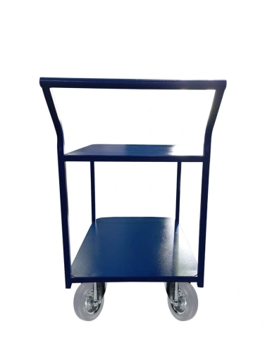 Тележка платформенная TOR ТП-2Я (600х900) 2х-ярусная (160мм) по ценам производителя в Екатеринбурге с доставкой по всей России