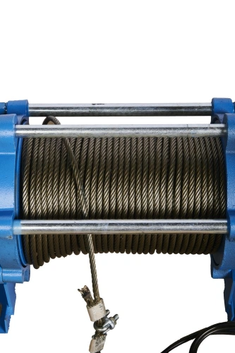 Лебедка электрическая  750 кг  70 м с канатом 380 В TOR KCD по ценам производителя в Екатеринбурге с доставкой по всей России