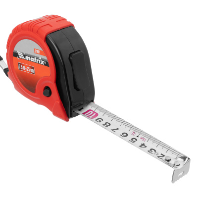Рулетка Rubber,7,5 м х 25 мм,обрезиненный корпус Matrix по ценам производителя в Екатеринбурге с доставкой по всей России
