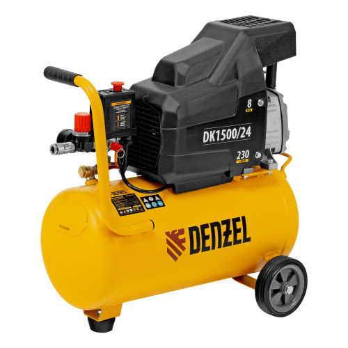 Компрессор воздушный DK1500/24, Х-PRO 1.5 кВт, 230 л/мин, 24 л Denzel по ценам производителя в Екатеринбурге с доставкой по всей России