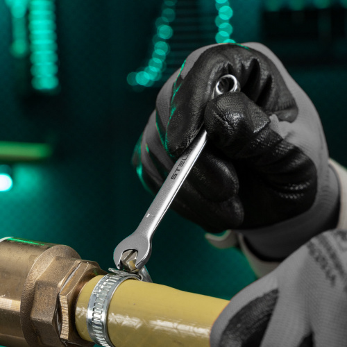 Ключ комбинированный, 7 мм, CrV, матовый хром Stels по ценам производителя в Екатеринбурге с доставкой по всей России