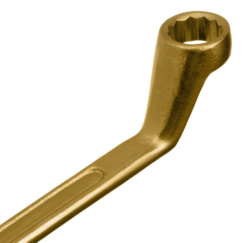 Ключ накидной, 13 х 17 мм, желтый цинк Сибртех по ценам производителя в Екатеринбурге с доставкой по всей России