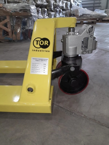 Тележка гидравлическая 2500 кг 1150 мм полиуретановые колеса TOR AC (серия J) по ценам производителя в Екатеринбурге с доставкой по всей России