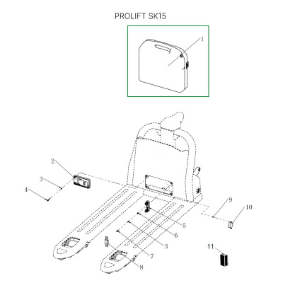 Аккумуляторная батарея 48В 30Ач Li-ion для тележек SD20L по ценам производителя в Екатеринбурге с доставкой по всей России