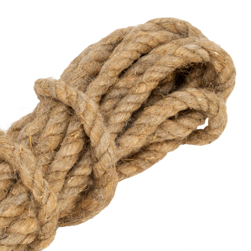 Веревка льнопеньковая, D 10 мм, L 10 м, крученая Сибртех по ценам производителя в Екатеринбурге с доставкой по всей России
