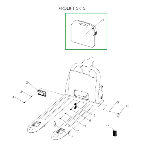 Аккумуляторная батарея 48В 30Ач Li-ion для тележек SD20L по ценам производителя в Екатеринбурге с доставкой по всей России
