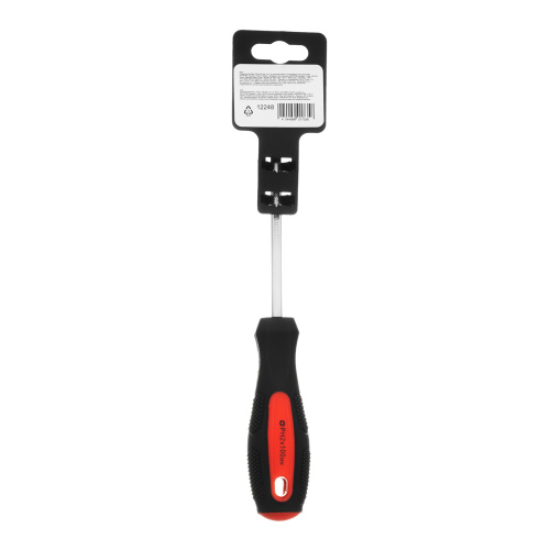 Отвертка Anti-Slip, PH2 х 100 мм, CrV, двухкомпонентная рукоятка Matrix по ценам производителя в Екатеринбурге с доставкой по всей России