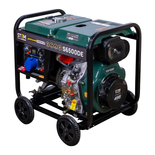 Генератор дизельный STEM Techno S6500DE (6.5 кВт, электростартер, дисплей, подогрев) по ценам производителя в Екатеринбурге с доставкой по всей России