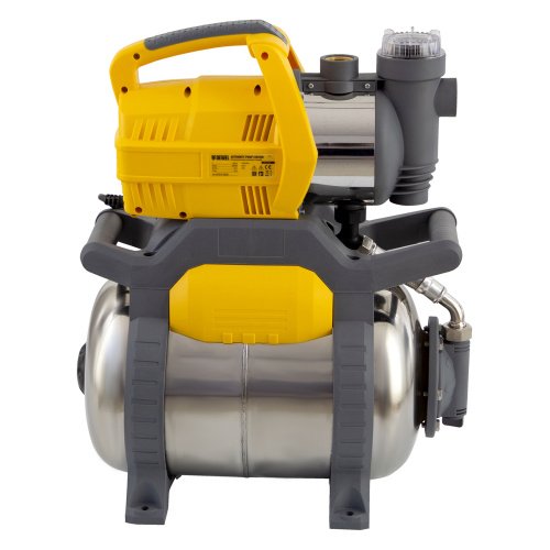 Насосная станция PSХ950X, Х-Pro, 950 Вт, 3300 л/ч, ресивер 24 л, подъем 38 м, нержавейка Denzel по ценам производителя в Екатеринбурге с доставкой по всей России