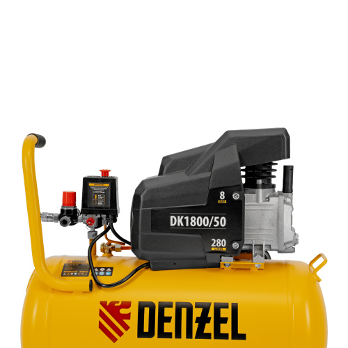 Компрессор воздушный DK1800/50, Х-PRO 1.8 кВт, 280л/мин, 50л Denzel по ценам производителя в Екатеринбурге с доставкой по всей России