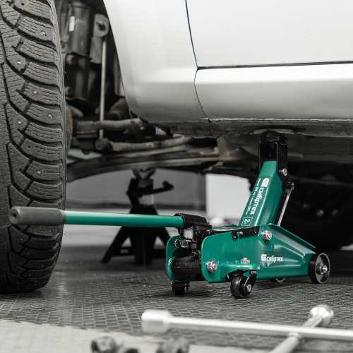 Домкрат гидравлический подкатной, 2 т, 135-320 мм, в пласт. кейсе Сибртех по ценам производителя в Екатеринбурге с доставкой по всей России