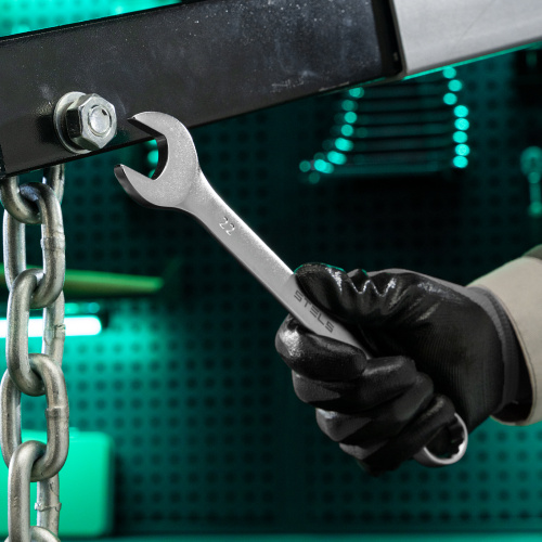 Ключ комбинированный, 22 мм, CrV, матовый хром Stels по ценам производителя в Екатеринбурге с доставкой по всей России