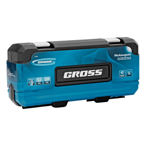 Набор инструментов, 1/4", CrV, 120 зубьев, 42 предмета Gross по ценам производителя в Екатеринбурге с доставкой по всей России