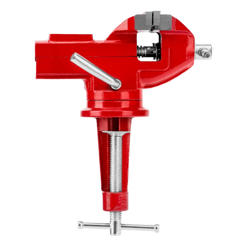 Тиски слесарные, 80 мм, настольные, поворотные, c наковальней MTX по ценам производителя в Екатеринбурге с доставкой по всей России