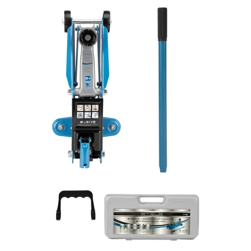 Домкрат гидравлический подкатной, 2 т, h подъема 140-340 мм, в кейсе Stels по ценам производителя в Екатеринбурге с доставкой по всей России