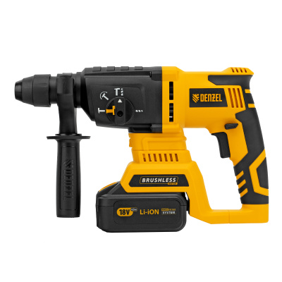 Перфоратор аккумуляторный BLRH-IB-26 Li-Ion, 18 В Denzel по ценам производителя в Екатеринбурге с доставкой по всей России