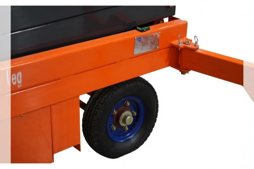 Подъемник ножничный передвижной 500 кг 9/11 м TOR SJY-0,5-9 AC 380В сетевой (G) по ценам производителя в Екатеринбурге с доставкой по всей России