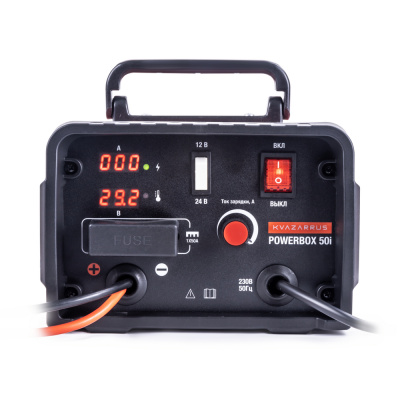Инверторное зарядное устройство KVAZARRUS PowerBox 50i, цветная коробка купить в Москве с доставкой по всей России | ProtosMarket.ru