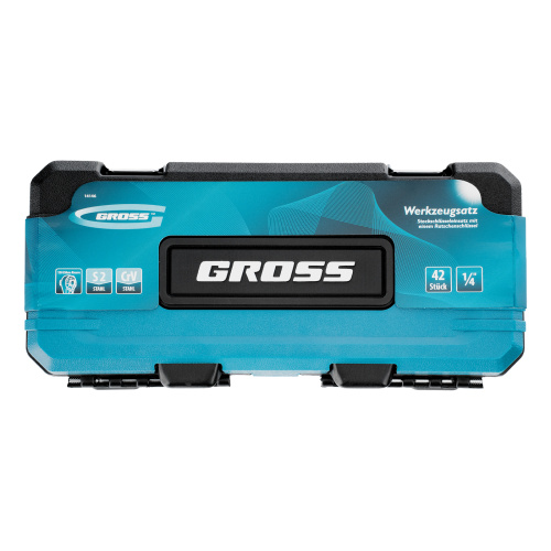 Набор инструментов, 1/4", CrV, 120 зубьев, 42 предмета Gross по ценам производителя в Екатеринбурге с доставкой по всей России