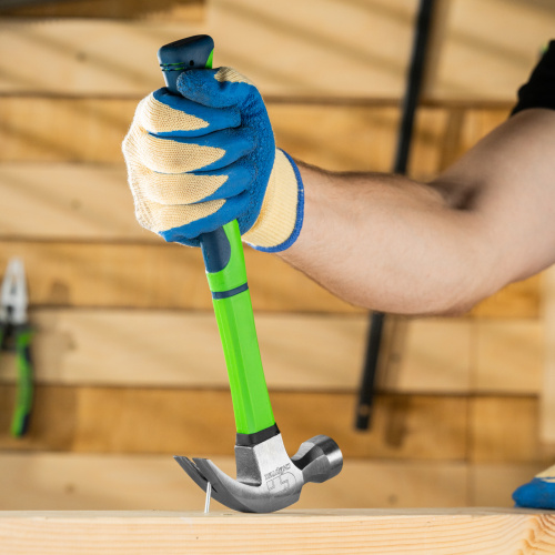 Молоток-гвоздодер, 450 г, фибергласовая обрезиненная рукоятка Сибртех по ценам производителя в Екатеринбурге с доставкой по всей России