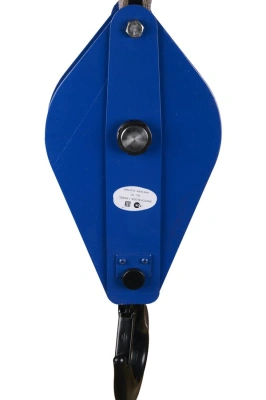 Блок монтажный однорольный с крюком TOR 10 т с откидной щекой (S) по ценам производителя в Екатеринбурге с доставкой по всей России