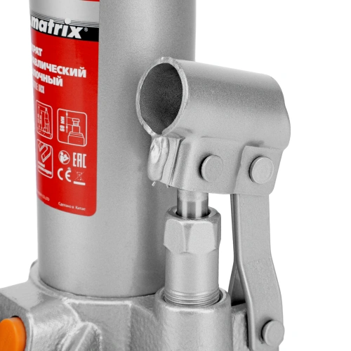 Домкрат гидравлический бутылочный, 4 т, h подъема 194-372 мм Matrix по ценам производителя в Екатеринбурге с доставкой по всей России