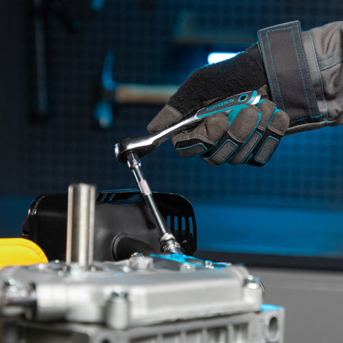 Набор торцевых головок, трещотка 120 зубьев, 1/4", CrV, 12 предметов Gross по ценам производителя в Екатеринбурге с доставкой по всей России