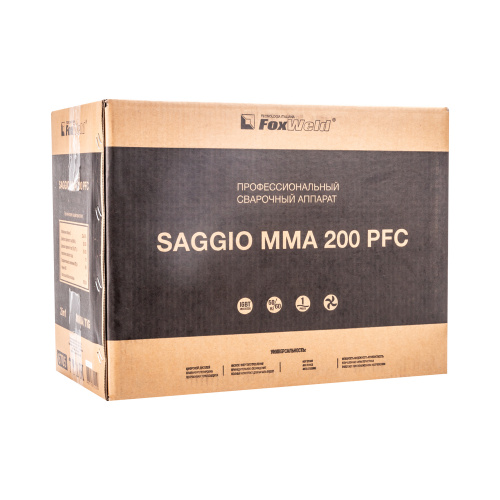 Сварочный аппарат SAGGIO MMA 200 PFC по ценам производителя в Екатеринбурге с доставкой по всей России