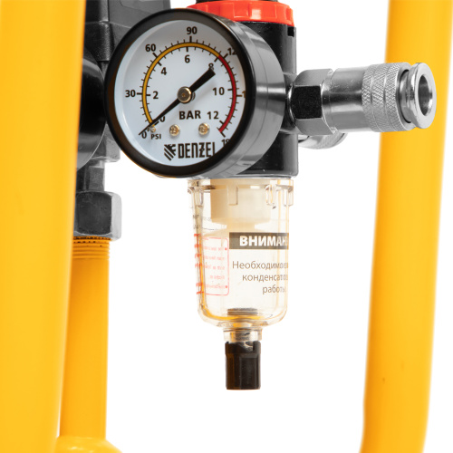 Компрессор безмасляный, малошумный DLS 1500/50, 1500 ВТ, 2x750, 50 л, 260 л/мин Denzel по ценам производителя в Екатеринбурге с доставкой по всей России