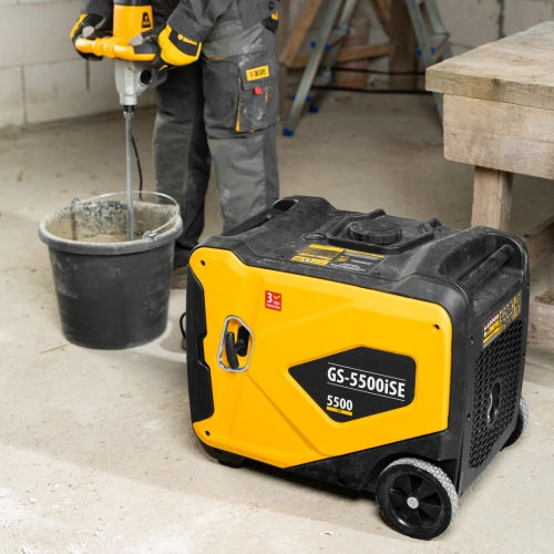 Генератор инверторный GS-5500iSE, 5,5 кВт, 230 В, закрытый корпус,электростартер Denzel по ценам производителя в Екатеринбурге с доставкой по всей России