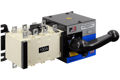 Реверсивный рубильник АВР (устройство автоматического ввода резерва) SHIQ5-100A 4P купить в Москве с доставкой по всей России | ProtosMarket.ru