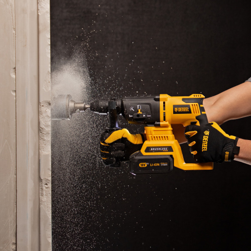 Перфоратор аккумуляторный BLRH-IB-26 Li-Ion, 18 В Denzel по ценам производителя в Екатеринбурге с доставкой по всей России