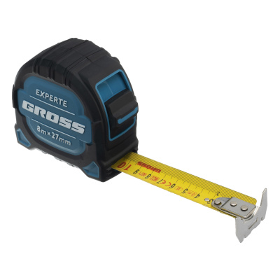 Рулетка Experte,8 м x 27 мм,двухкомпонентный корпус,магнит,двухсторонняя разметка,нейлон Gross по ценам производителя в Екатеринбурге с доставкой по всей России
