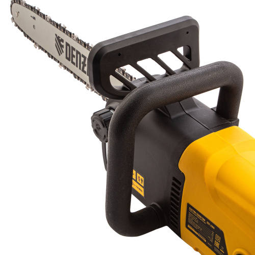 Пила цепная электрическая EDS-2000, 2 кВт,продольная, шина 40 см, шаг 3/8, паз 1.3 мм, 56 звеньев Denzel по ценам производителя в Екатеринбурге с доставкой по всей России