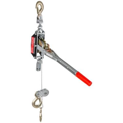 Лебедка рычажная, тяга 2 т, подъем 0.8 т, одинарное храповое колесо Matrix по ценам производителя в Екатеринбурге с доставкой по всей России