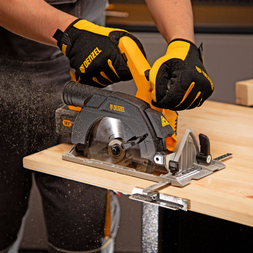 Пила циркулярная аккумуляторная бесщет. CCS-165, 18В Li-Ion Denzel по ценам производителя в Екатеринбурге с доставкой по всей России