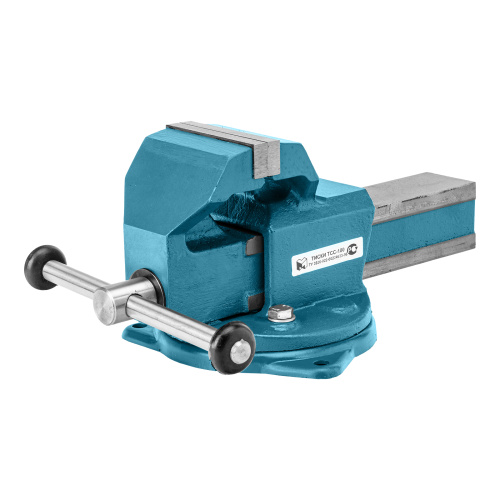Тиски слесарные, 100 мм, поворотные (Глазов) по ценам производителя в Екатеринбурге с доставкой по всей России