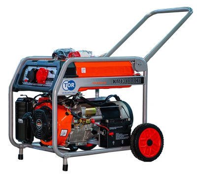 Генератор бензиновый 9,0 кВт 220В/380В с электростартером TOR KM13000HE по ценам производителя в Екатеринбурге с доставкой по всей России