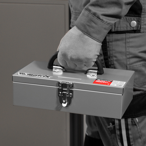 Ящик для инструмента, 284 х 160 х 78 мм, металлический Matrix по ценам производителя в Екатеринбурге с доставкой по всей России