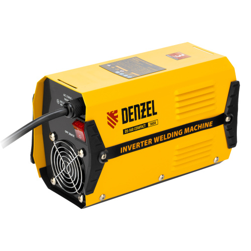 Аппарат инверторный дуговой сварки DS-160 Compact, 160 А, ПВ 70%, диаметр электрода 1.6-3.2 мм Denzel по ценам производителя в Екатеринбурге с доставкой по всей России
