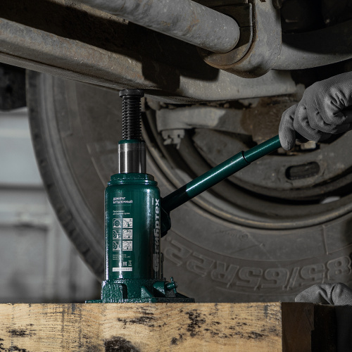 Домкрат гидравлический бутылочный, 10 т, 190-370 мм Сибртех по ценам производителя в Екатеринбурге с доставкой по всей России