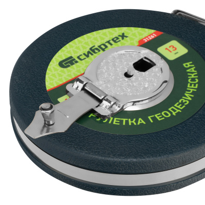 Рулетка геодезическая 20 м х 13 мм, закрытый корпус, фибергласовая лента Сибртех по ценам производителя в Екатеринбурге с доставкой по всей России