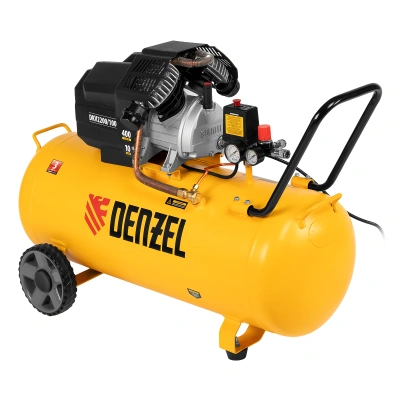 Компрессор воздушный DKV2200/100, Х-PRO 2.2 кВт, 400 л/мин, 100л Denzel по ценам производителя в Екатеринбурге с доставкой по всей России