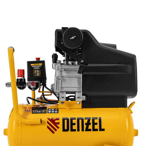 Компрессор воздушный DC1500/24, прямой привод, 1.5 кВт, 24 литра, 220 л/мин Denzel по ценам производителя в Екатеринбурге с доставкой по всей России