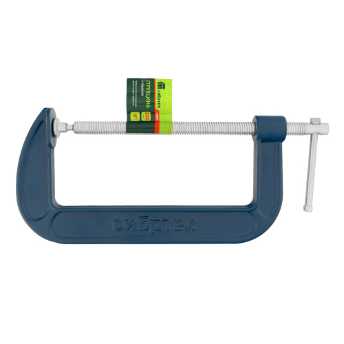 Струбцина G-образная, 200 мм Сибртех по ценам производителя в Екатеринбурге с доставкой по всей России