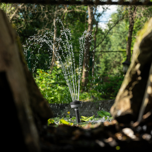 Насос фонтанный FNP110-34, 112 Вт, подъем 3,4 м, 3400 л/ч, колокольчик/каскад/гейзер Denzel по ценам производителя в Екатеринбурге с доставкой по всей России