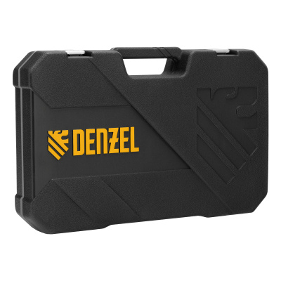 Набор инструментов, 1/2", 1/4", CrV, S2, пластиковый кейс, 64 предмета Denzel по ценам производителя в Екатеринбурге с доставкой по всей России