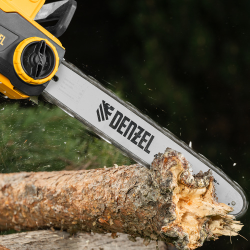 Пила цепная электрическая EDS-2000P, 2 кВт,поперечная, шина 40 см, шаг 3/8, паз 1.3 мм, 57 звеньев Denzel по ценам производителя в Екатеринбурге с доставкой по всей России