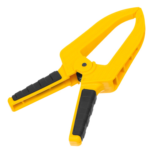 Струбцина клещеобразная, удлиненная 50 х 80 мм двухкомпонентные рукоятки Denzel по ценам производителя в Екатеринбурге с доставкой по всей России